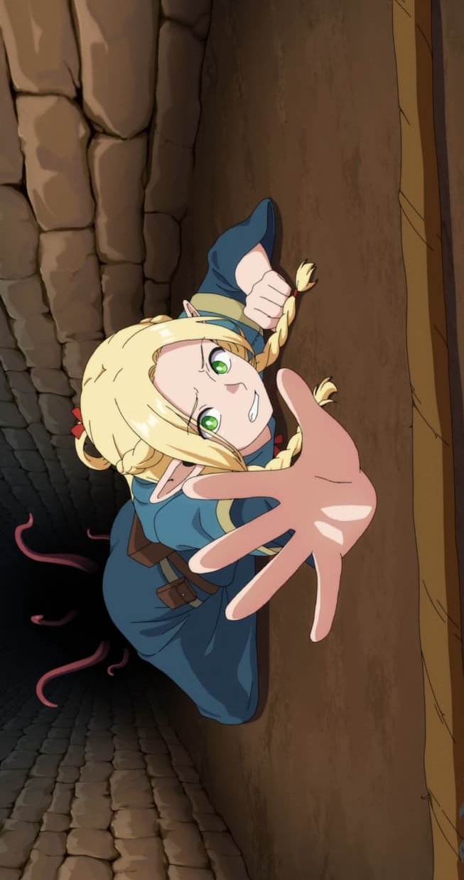Marcille Gets Lost in the Dungeon and Gets Tentacle Fucked Hard 