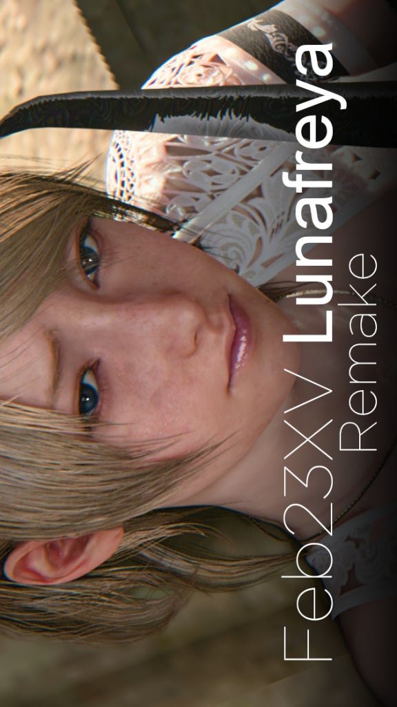 [InitialA] Feb23XV Lunafreya Remake - Luna Trident Long