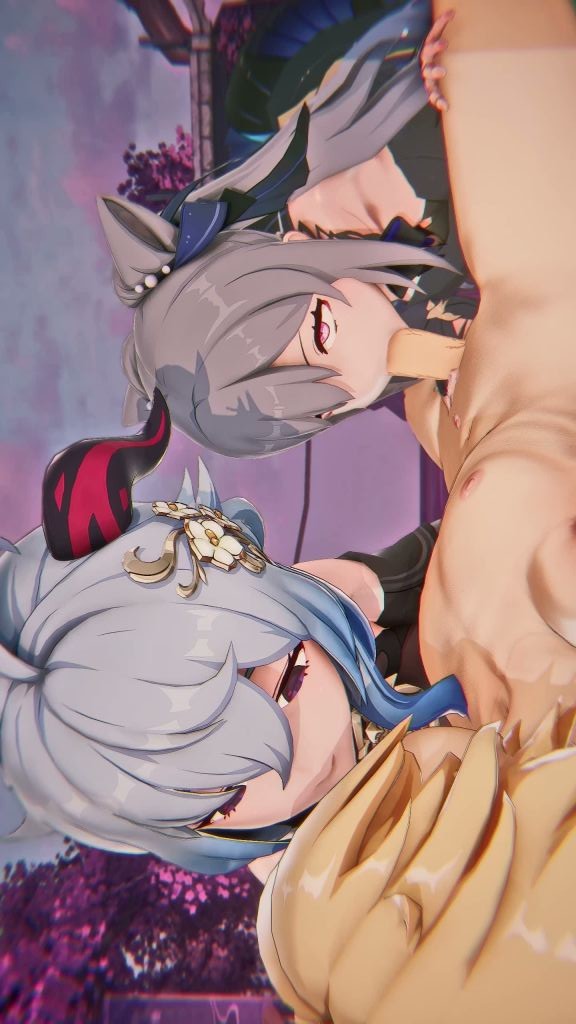 [RedgectX] Ganyu & Keqing ~ animation
