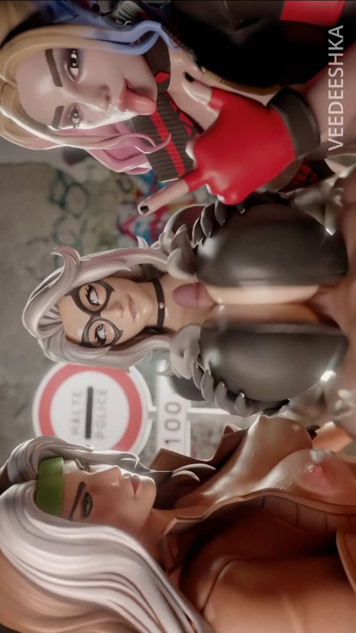Massive Boobs Titjob Frenzy Animation Collection [Veedeeshka]