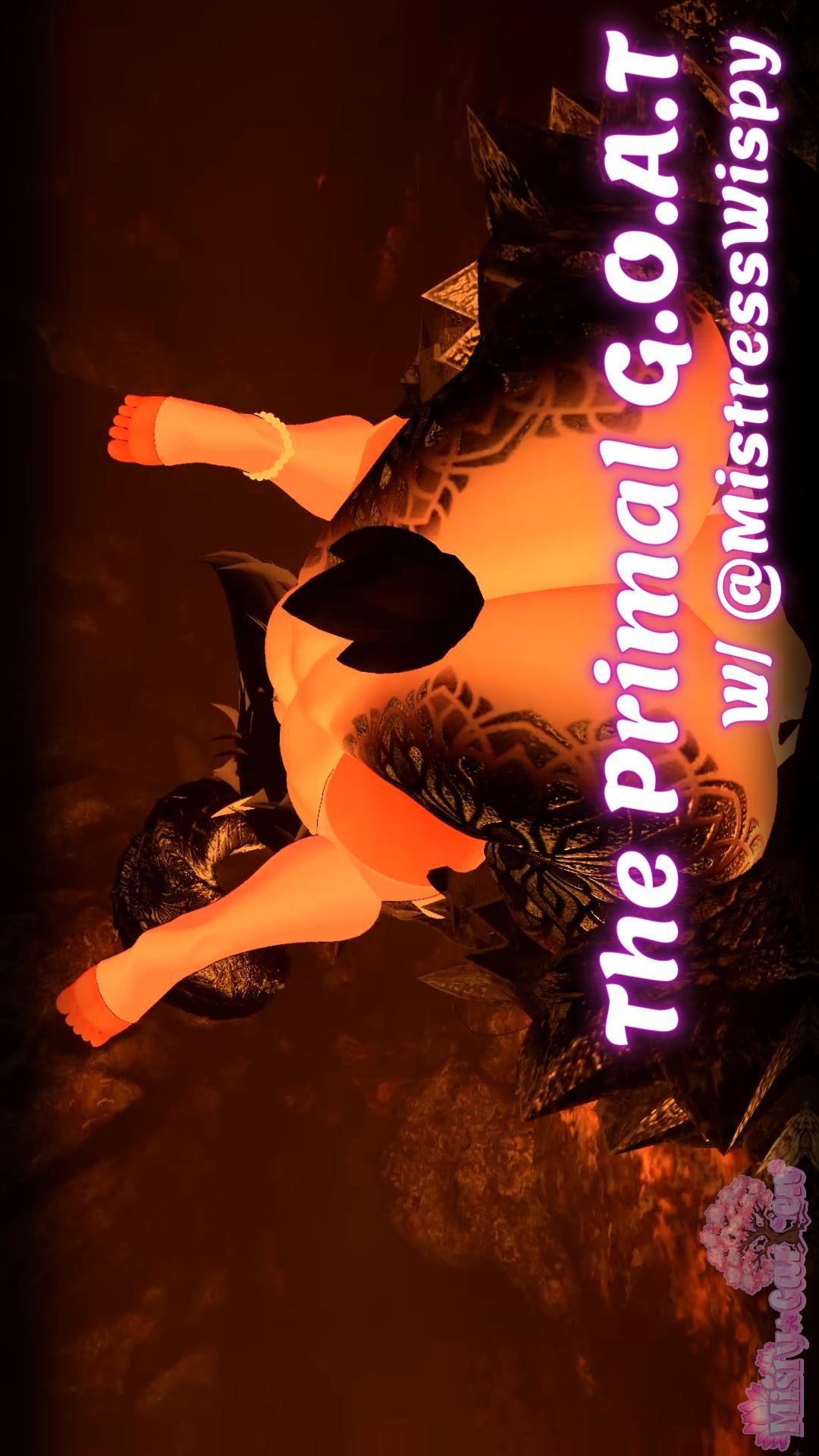 Pink hair bimbo gets bred by feral futanari Goat girl! | The Primal Goat