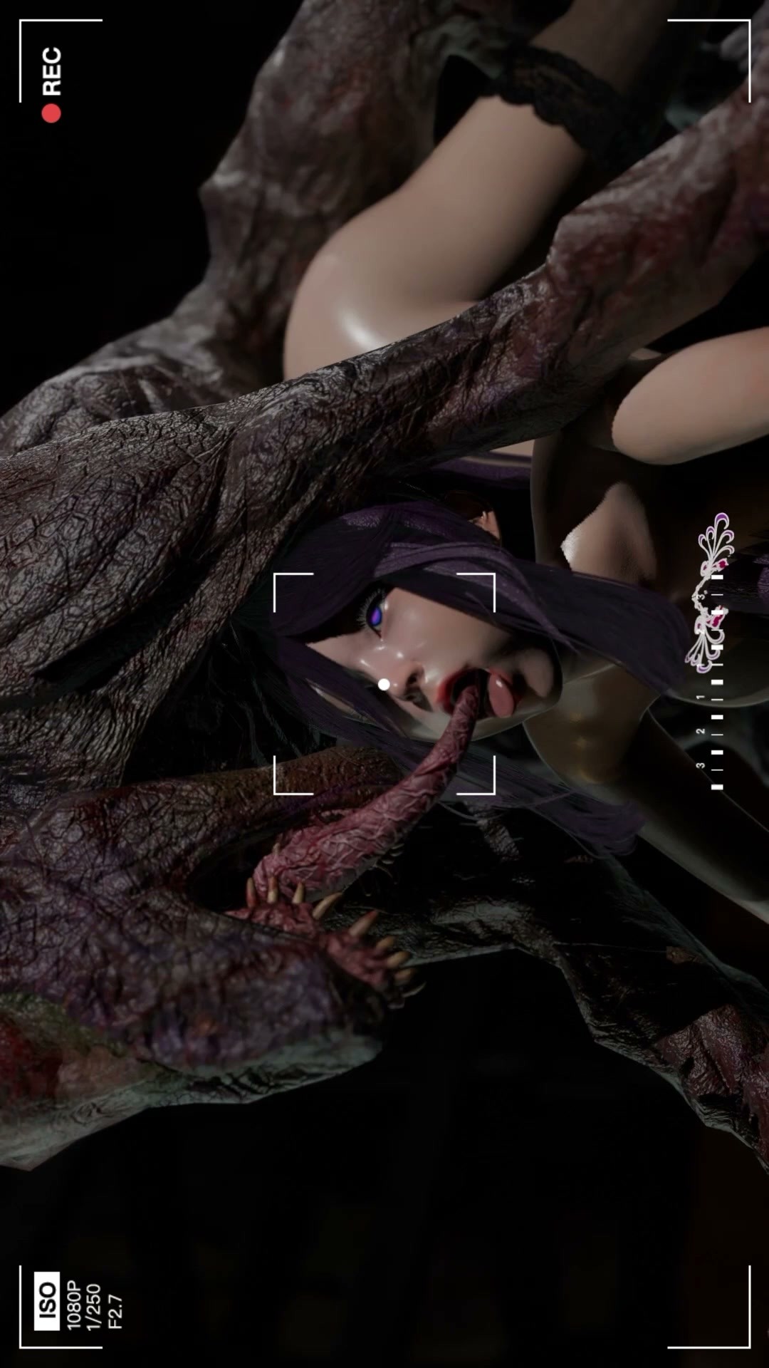 Violet:野獣の苗床、変異する肉体。強制灌注と胎内摘出 (Preview)