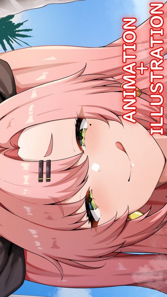 [レネタン (Renetan)] [アニメ] ニコの水着パイズリ