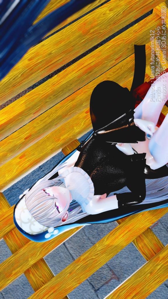 [3Dふたなり共和国 (うらら)] ふたなりオナ禁シスター③ 信者から没収したもので尿道を掻き回して性欲を鎮めようとする