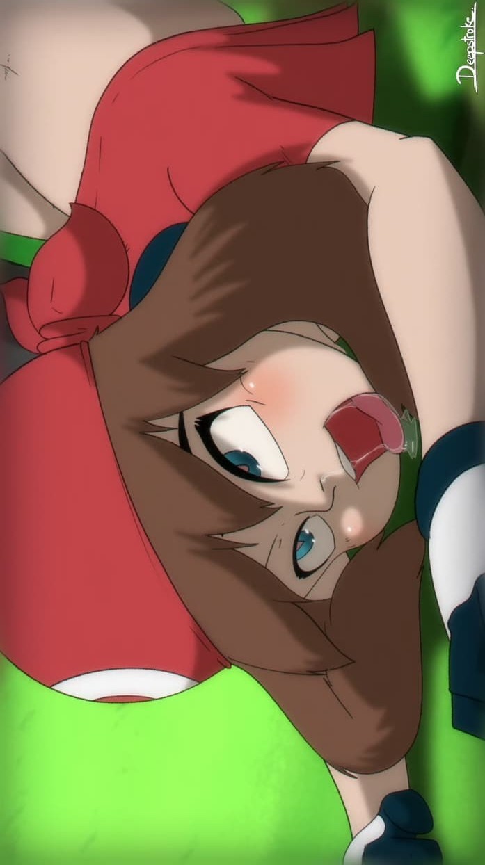 Daring Catch: May Hypnotized and Banged by Pokemon Beasts 